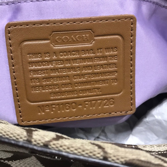 Coach F17726 Gallery Signature East west tote bag